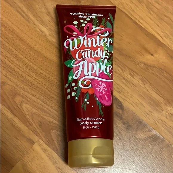 Brand New Bath and Body Works Winter Candy Apple Body Cream - Picture 2 of 4